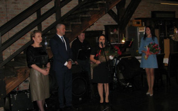 Przywitanie gościJubileusz Spółki 25-lecie istnienia firmy - kwiecień 2018 r. 