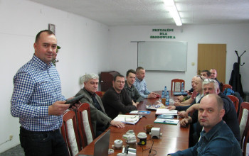 Szkolenie pracowników Spółki przez przedstawiciela firmy Diehl Metering luty 2019