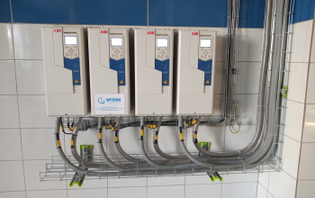 PRZEPOMPOWNI WODY PITNEJ PRZY ULICY SZKOLNEJ W BRANIEWIE 2021. Infrastruktura.